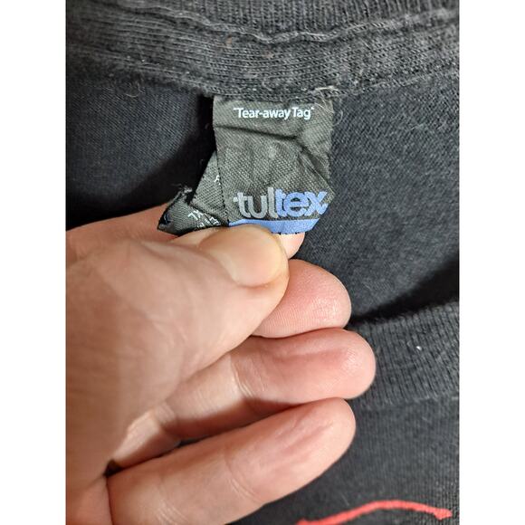 Tultex Men's Black Cotton Pink Floyd The‎ Wall Short Sleeve T-Shirt Size XL - Picture 6 of 8